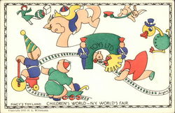Children's World Postcard