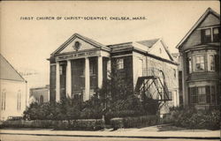 First Church of Christ-Scientist Chelsea, MA Postcard Postcard