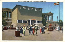 Swedish Exhibit Postcard