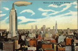 Midtown and Empire State Building New York, NY Postcard Postcard