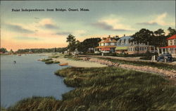 Point Independence from Bridge Onset, MA Postcard Postcard