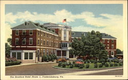 The Stratford Hotel - Route 1 Fredericksburg, VA Postcard Postcard