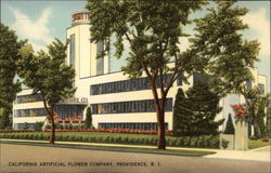The Calart Building, California Flower Company Postcard