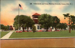 Tabernacle and Camp Meeting Grounds Ocean City, NJ Postcard Postcard