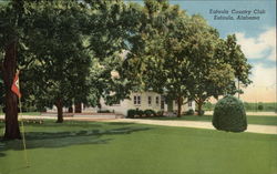 Eufaula Country Club and Grounds Postcard