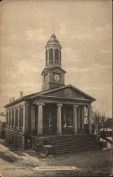 View of Courthouse Warrenton, VA Postcard Postcard