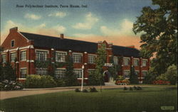 Rose Polytechnic Institute and Grounds Postcard