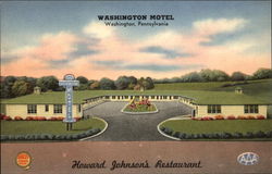 Washington Motel Postcard