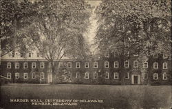 University of Delaware - Harder Hall Postcard