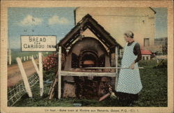 Bread for Caribou Inn Postcard