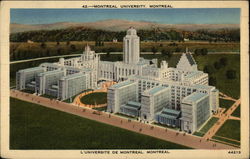 Montreal University Postcard