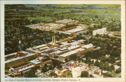 Air View of General Motors of Canada, Limited Oshawa, ON Ontario Postcard Postcard