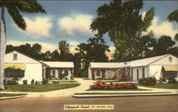 Street View of Edgepark Court Postcard