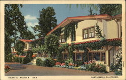 Santa Maria Inn California Postcard Postcard