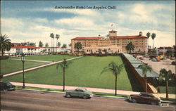 Bird's Eye View of Ambassador Hotel Postcard