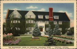 The Independend Order of Foresters' Children's HOme Oakville, ON Canada Ontario Postcard Postcard