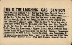 Witty Sign - Dick Wick Hall Salome, AZ Postcard Postcard