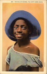 Yas Suh, of course, I'se happy down south Postcard
