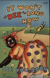 It Won't "Bee" Long Now -- See You Soon Postcard