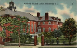 Pembroke College Campus Postcard
