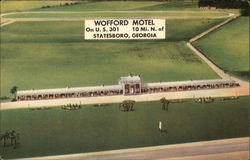 Wofford Motel Postcard