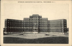 Veterans Administration Hospital Postcard