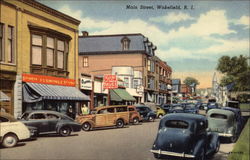 Main Street Postcard