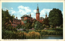 Rhode Island Hospital Providence, RI Postcard Postcard