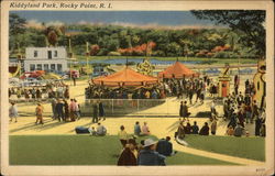 Kiddyland Park Rocky Point, RI Postcard Postcard