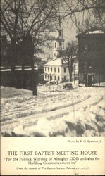 The First Baptist Meeting House Postcard