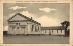 Wood River Six Principle Baptist Church, Wyoming Postcard
