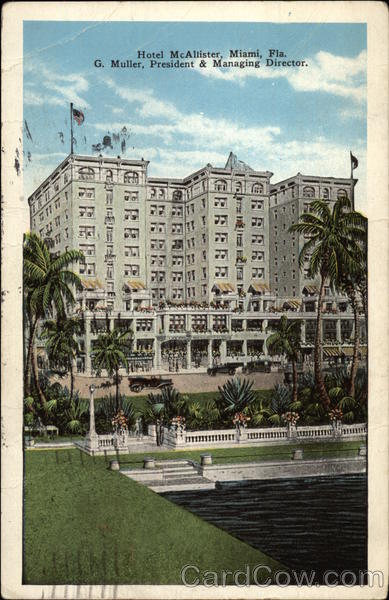 Hotel McAllister Miami Florida