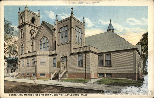 Centenary Methodist Episcopal Church Attleboro Massachusetts