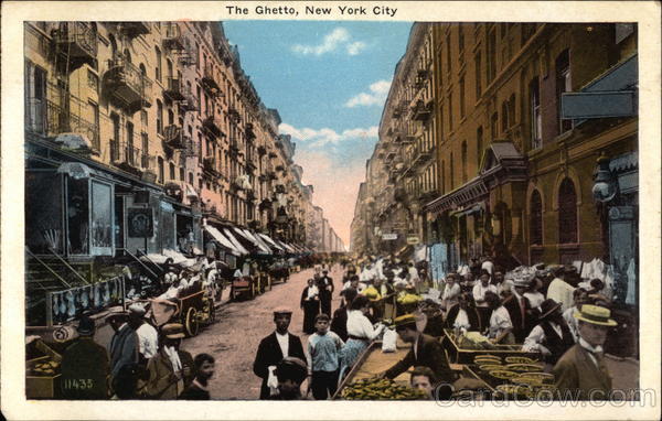 Street View of The Ghetto New York