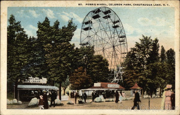 Ferris Wheel at Celoron Park Chautauqua New York