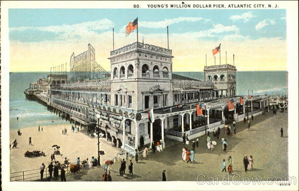 Young's Million Dollar Pier Atlantic City New Jersey