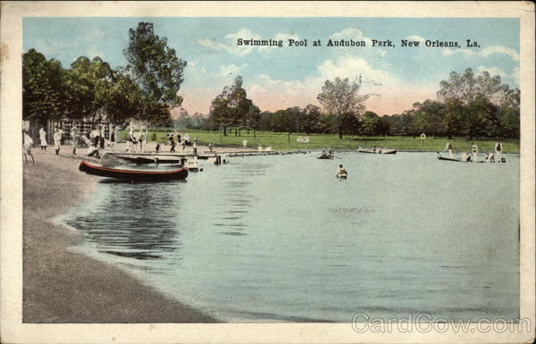 Swimming Pool at Audubon Park New Orleans Louisiana