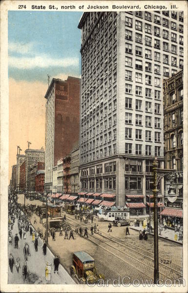 274 State St., north of Jackson Boulevard Chicago Illinois