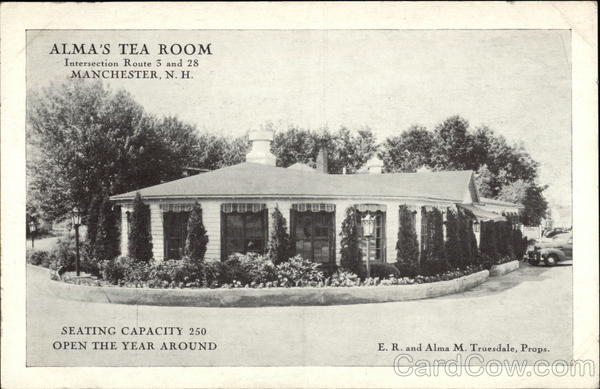 Alma's Tea Room Manchester New Hampshire