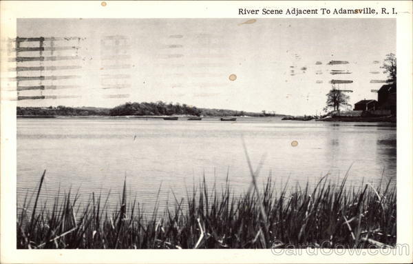River Scene Adamsville Rhode Island