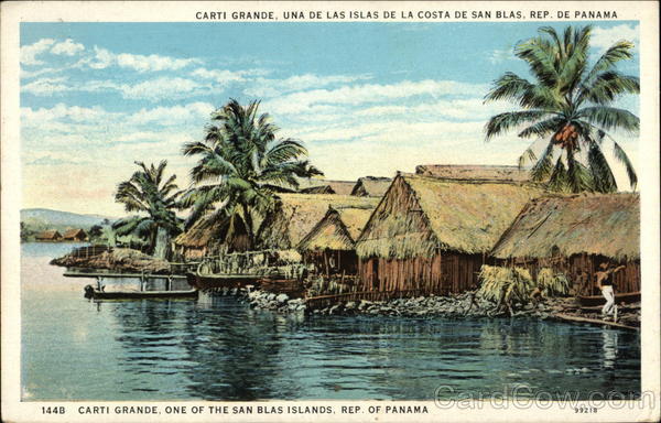Carti Grande, one of the San Blas Islands Panama