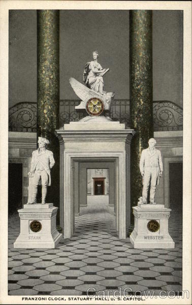 Franzoni Clock, Statuary Hall, US Capitol Washington District of Columbia