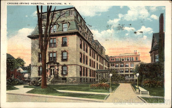 Street View of Crouse-Irving Hospital Syracuse New York