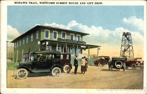 Mohawk Trail, Whitcomb Summit House and GIft Shop Florida Massachusetts