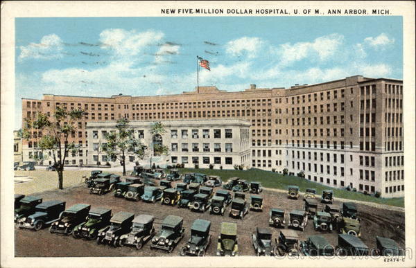 Five Million Dollar Hospital, University of Michigan Ann Arbor