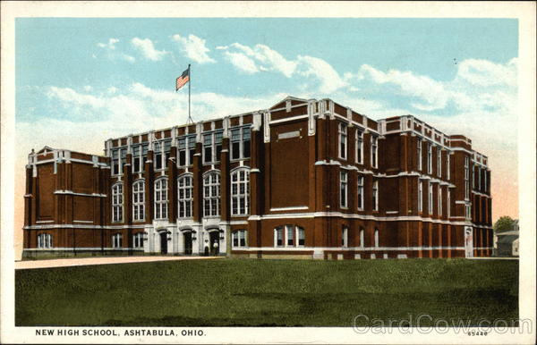 New High School and Grounds Ashtabula Ohio