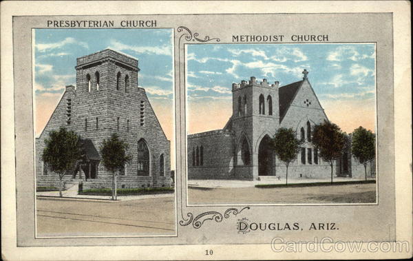 Presbyterian Church and Methodist Church Douglas Arizona