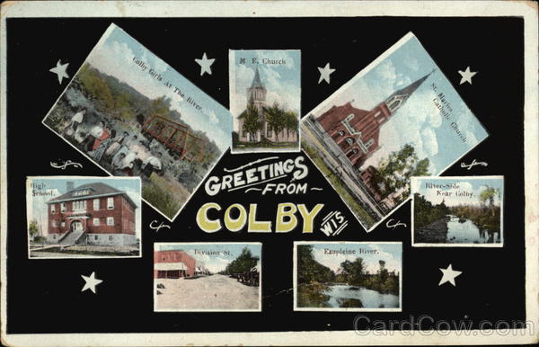 Greetings from Colby Wisconsin