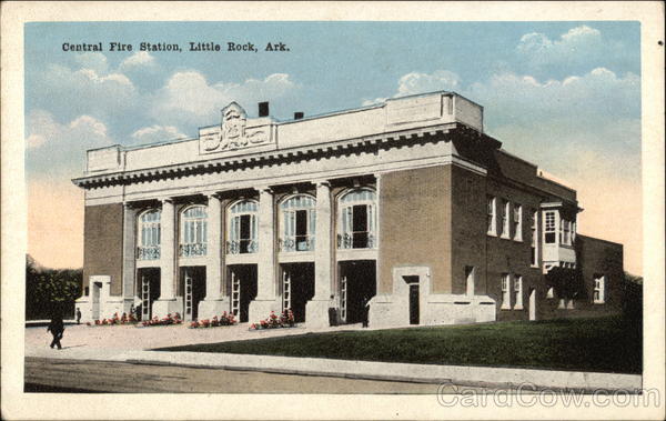 Street View of the Central Fire Station Little Rock Arkansas