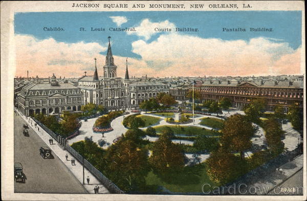 Jackson Square and Monument New Orleans Louisiana